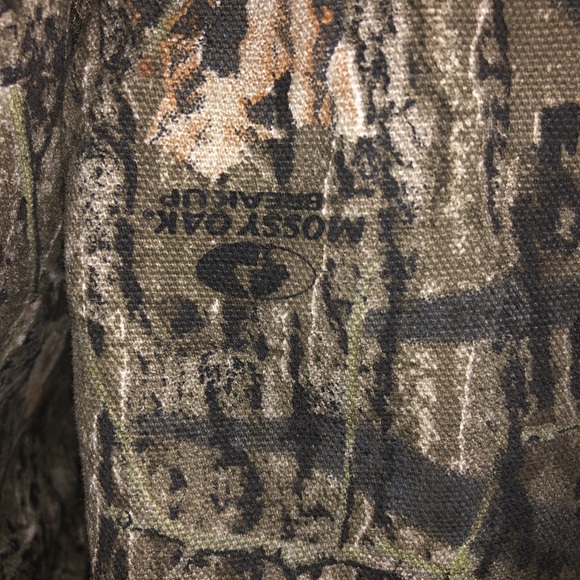 Levi Strauss X Mossy Oak jacket, vintage hunter gear, size L 100% polyester - Picture 3 of 10